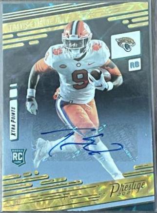 Travis Etienne Jr. [Xtra Points Signature Premium Gold] #208