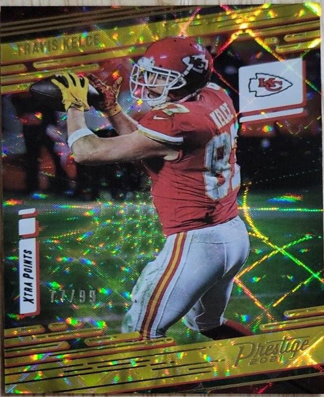 Travis Kelce [Xtra Points Premium Gold] #90