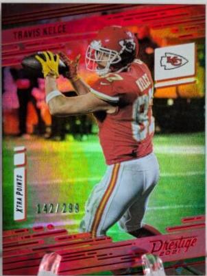 Travis Kelce [Xtra Points Premium Red] #90