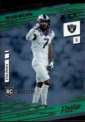 Trevon Moehrig [Xtra Points Premium Green] #250