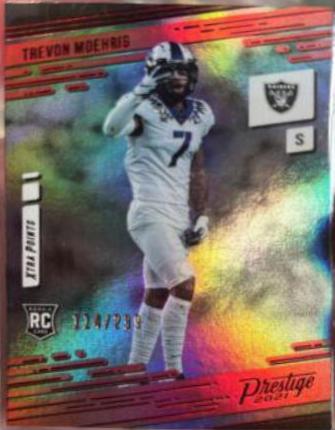 Trevon Moehrig [Xtra Points Premium Red] #250
