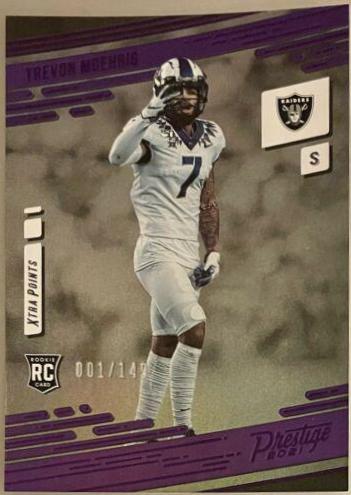 Trevon Moehrig [Xtra Points Purple] #250