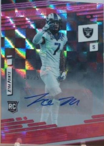 Trevon Moehrig [Xtra Points Signature Premium Pink] #250