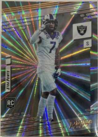 Trevon Moehrig [Xtra Points Sunburst] #250