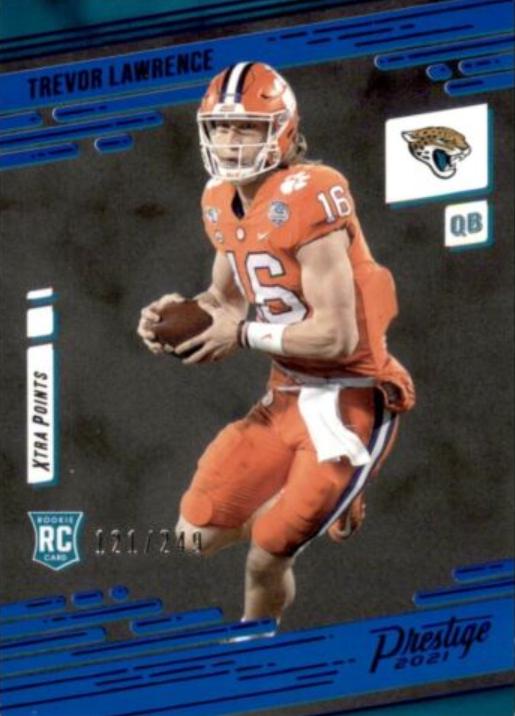 Trevor Lawrence [Xtra Points Blue] #201