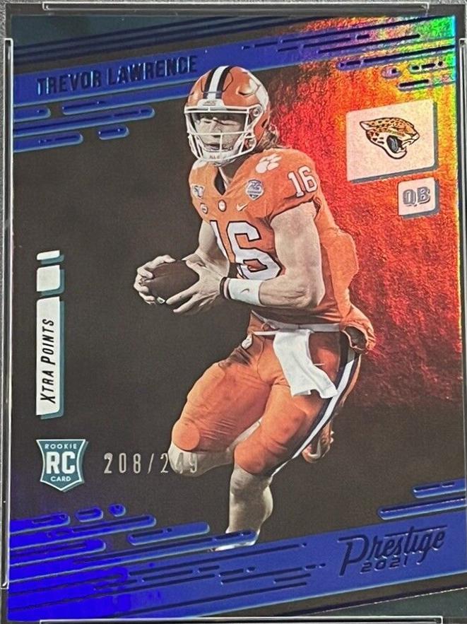 Trevor Lawrence [Xtra Points Premium Blue] #201