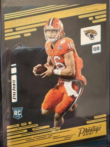 Trevor Lawrence [Xtra Points Premium Gold] #201