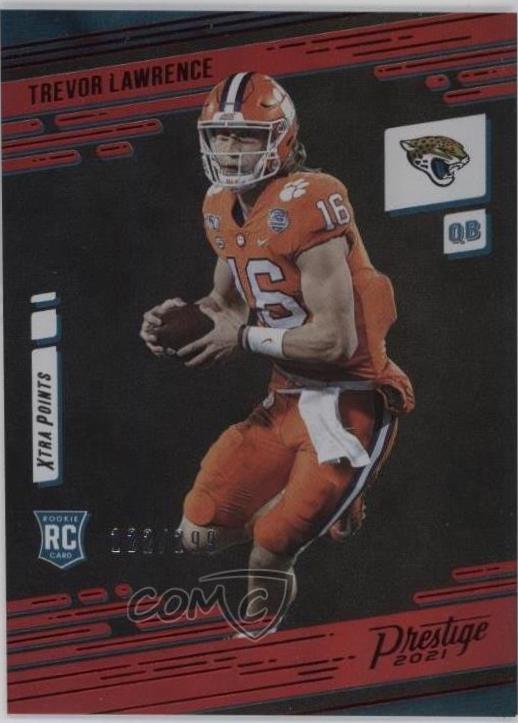 Trevor Lawrence [Xtra Points Premium Red] #201