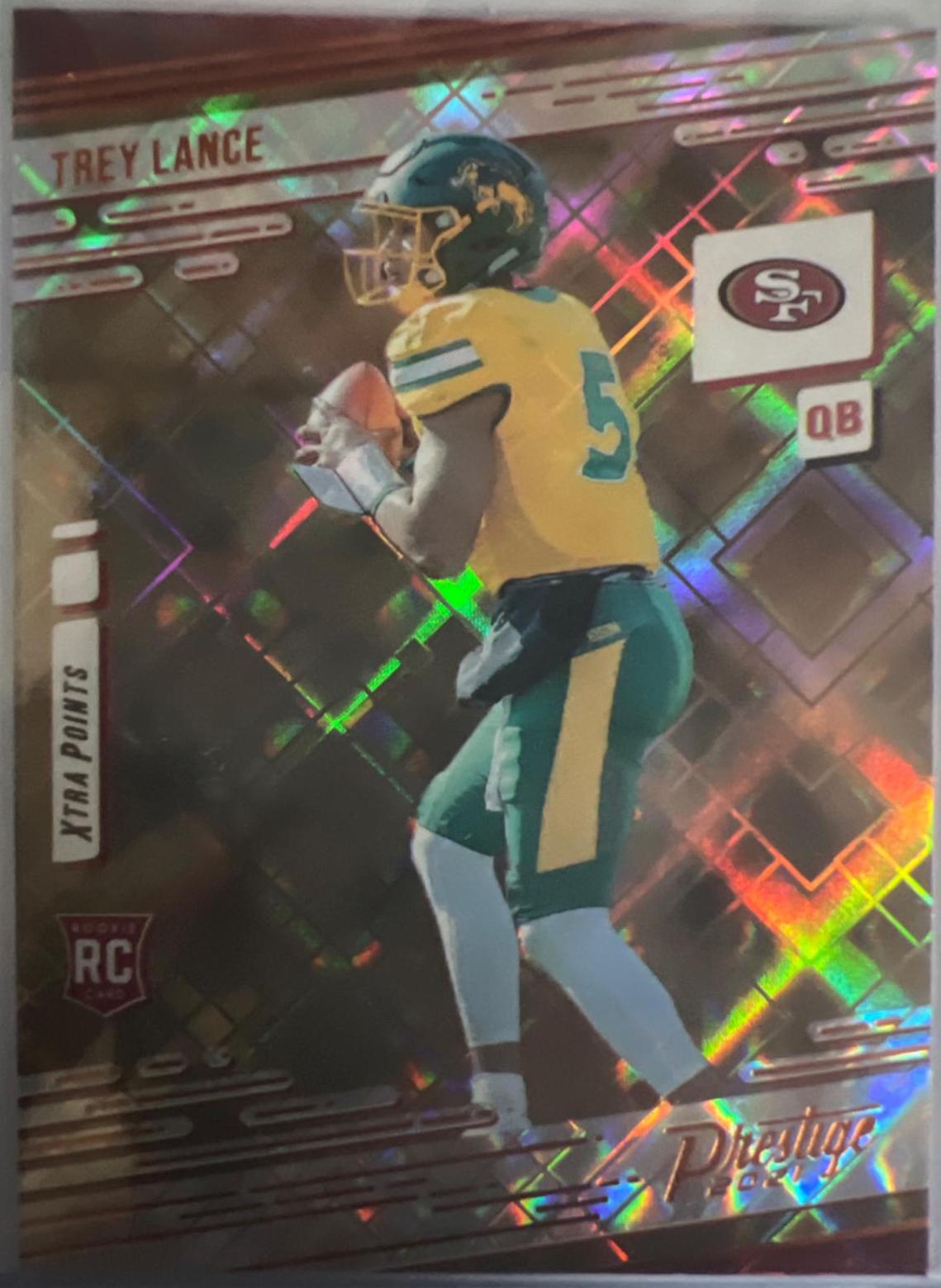 Trey Lance [Xtra Points Diamond] #204