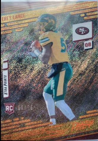 Trey Lance [Xtra Points Orange] #204