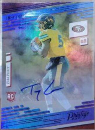 Trey Lance [Xtra Points Premium Blue] #204
