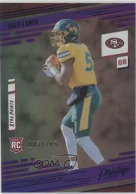 Trey Lance [Xtra Points Premium Purple] #204