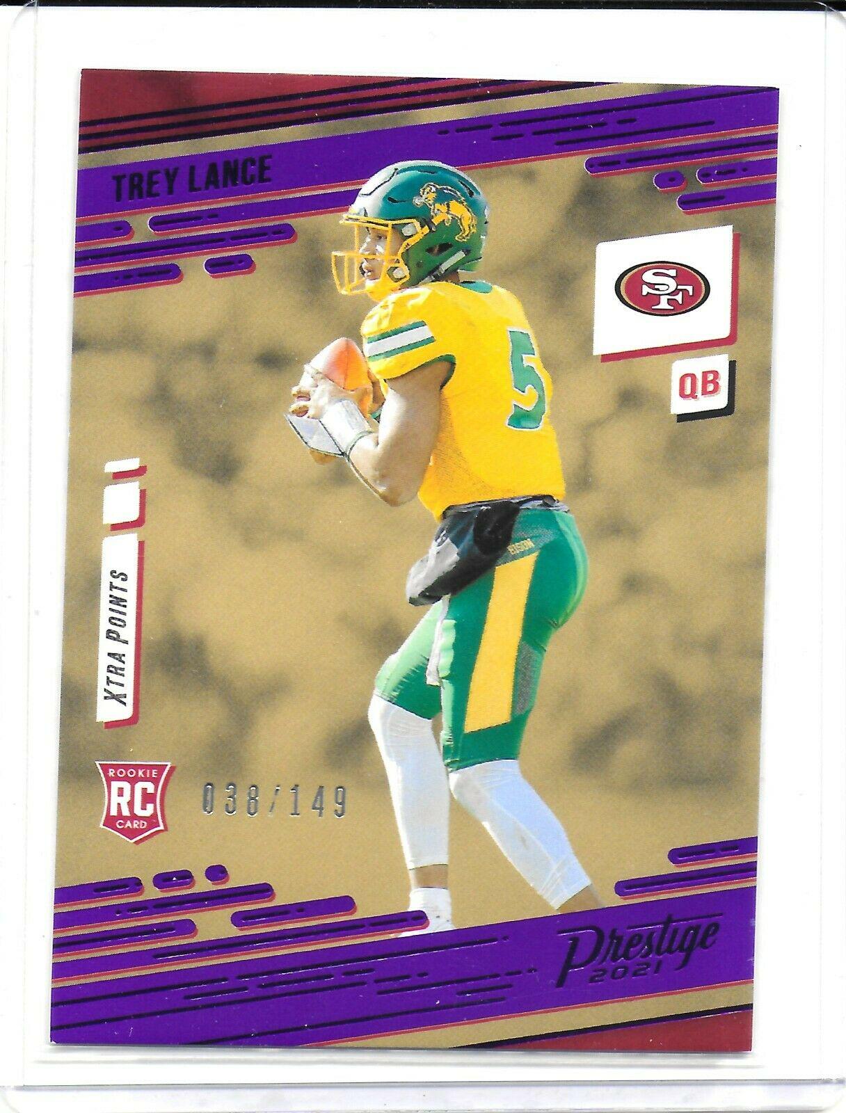 Trey Lance [Xtra Points Purple] #204