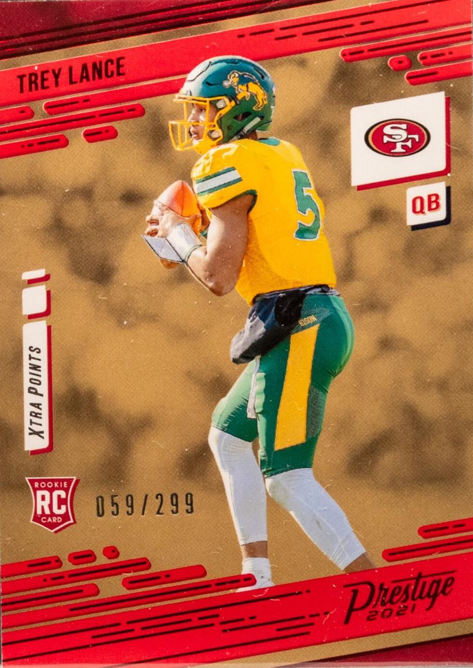 Trey Lance [Xtra Points Red] #204