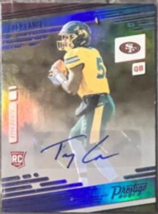 Trey Lance [Xtra Points Signature Premium Platinum] #204