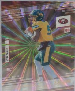 Trey Lance [Xtra Points Sunburst] #204