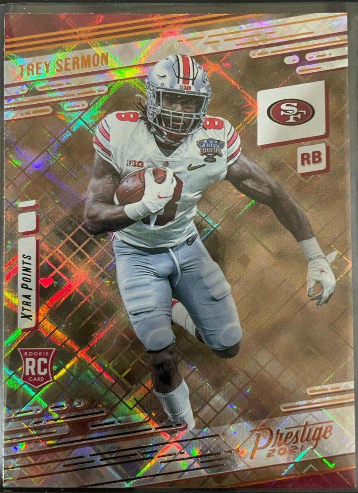 Trey Sermon [Xtra Points Diamond] #242