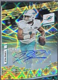 Tua Tagovailoa [Xtra Points Signature Premium Gold] #65