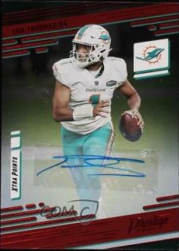 Tua Tagovailoa [Xtra Points Signature Premium Red] #65