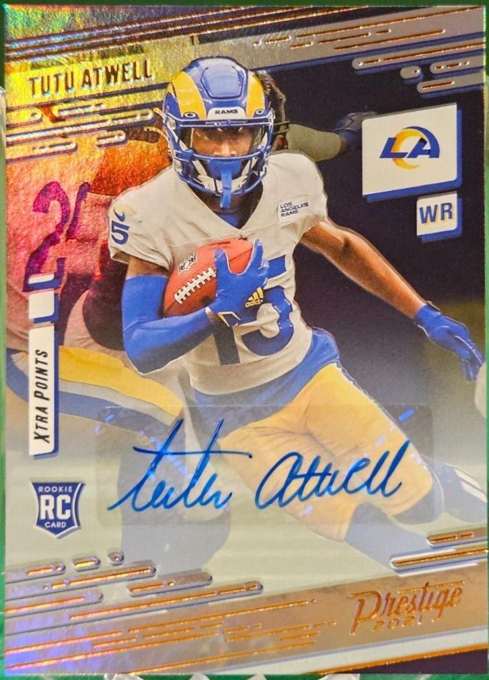 Tutu Atwell [Xtra Points Signature Premium Platinum] #222