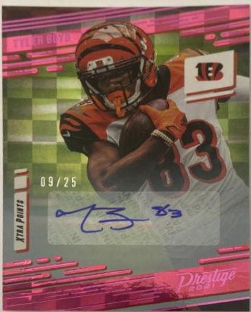 Tyler Boyd [Xtra Points Signature Premium Pink] #69