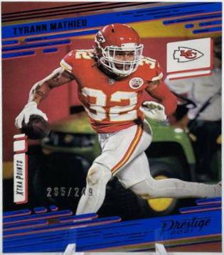 Tyrann Mathieu [Xtra Points Premium Blue] #94
