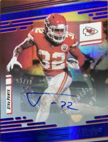 Tyrann Mathieu [Xtra Points Signature Premium Blue] #94