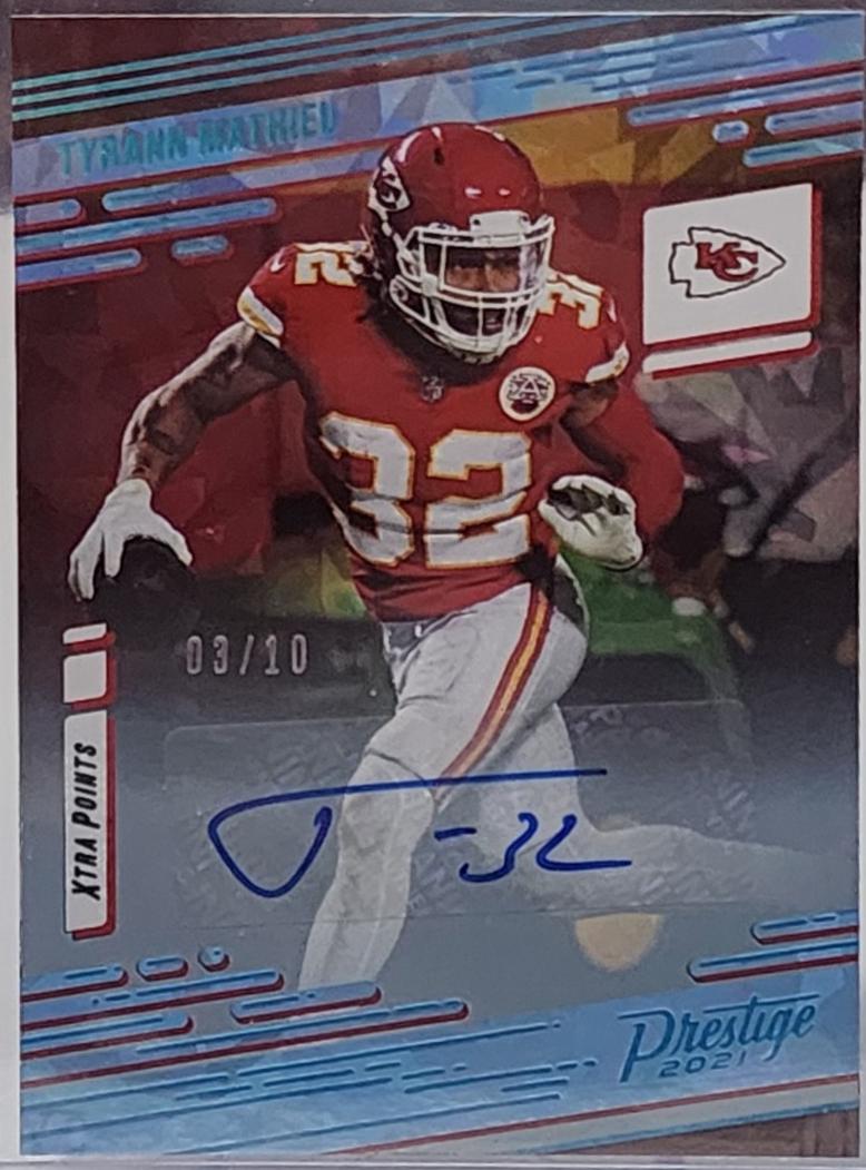 Tyrann Mathieu [Xtra Points Signature Premium Platinum] #94
