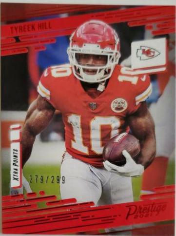 Tyreek Hill [Xtra Points Red] #88