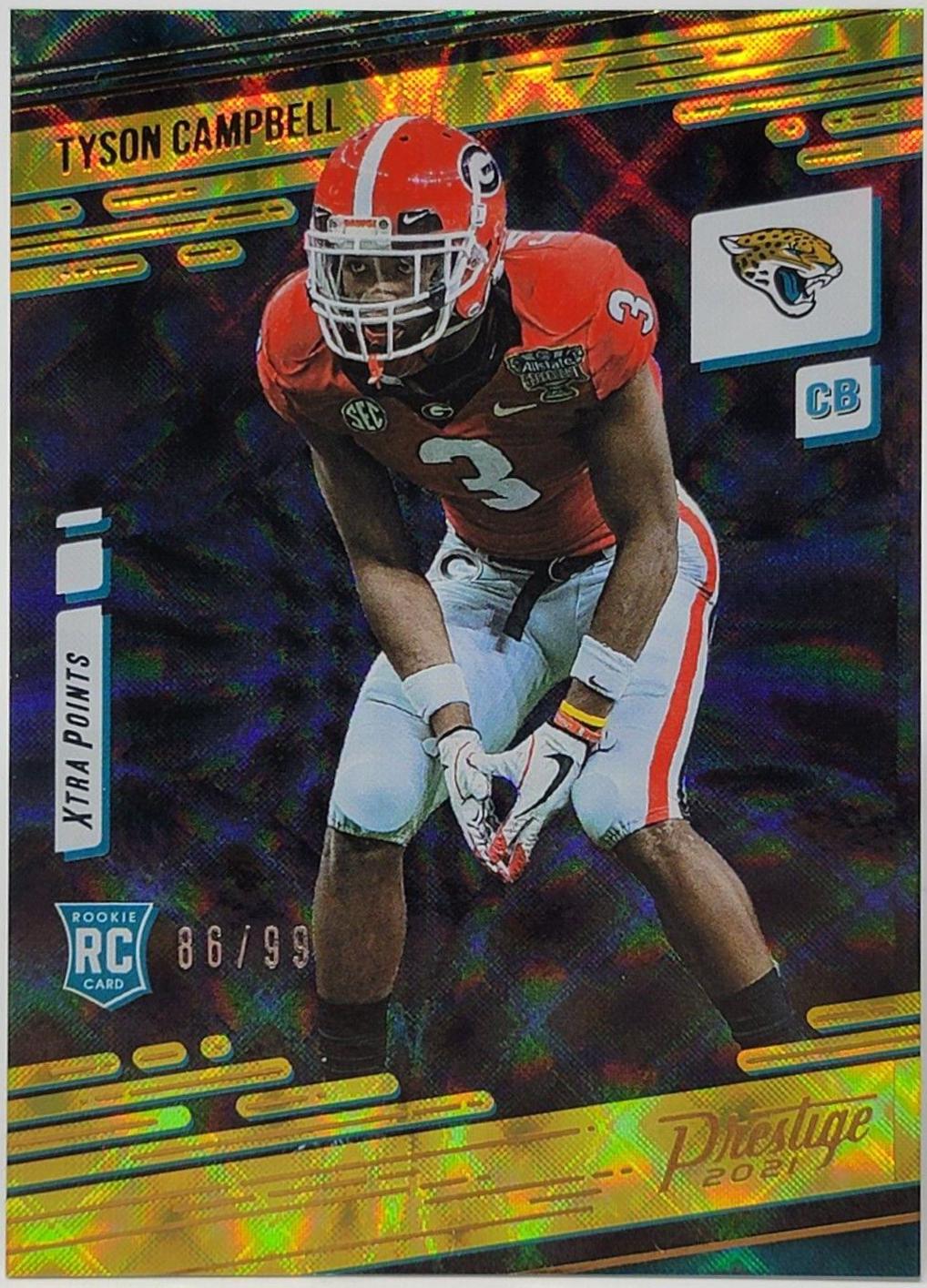 Tyson Campbell [Xtra Points Premium Gold] #267