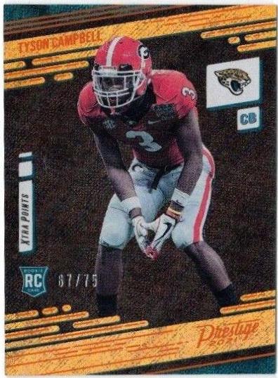 Tyson Campbell [Xtra Points Premium Orange] #267