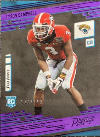 Tyson Campbell [Xtra Points Purple] #267