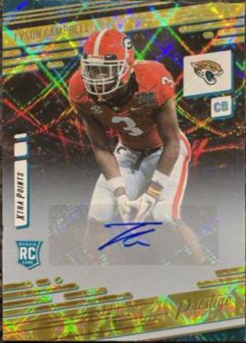 Tyson Campbell [Xtra Points Signature Premium Gold] #267