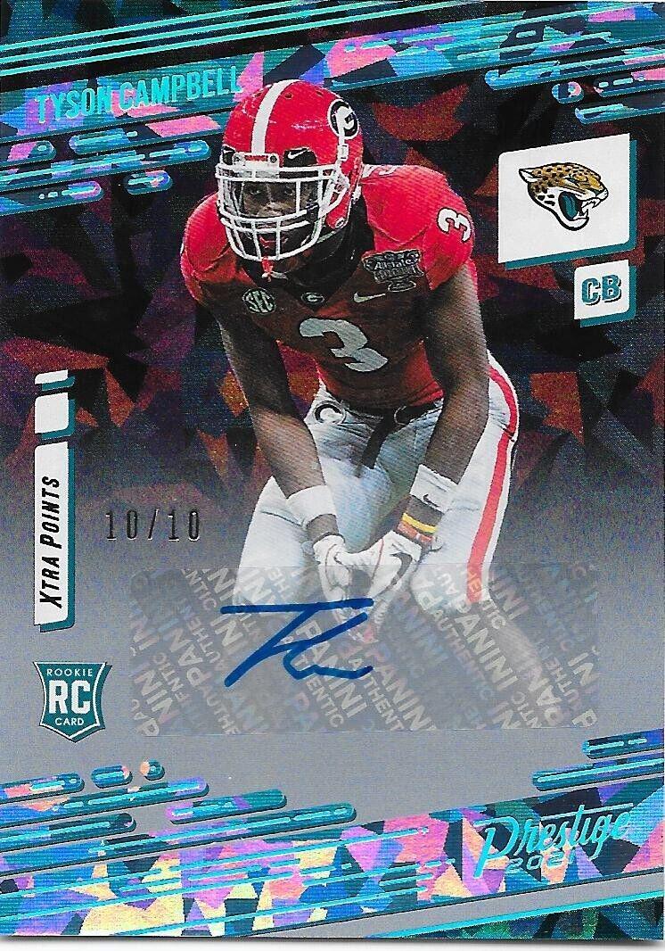 Tyson Campbell [Xtra Points Signature Premium Platinum] #267