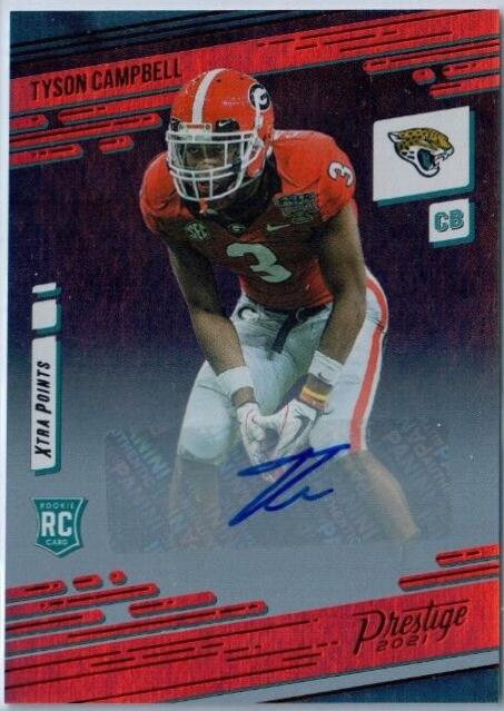 Tyson Campbell [Xtra Points Signature Premium Red] #267