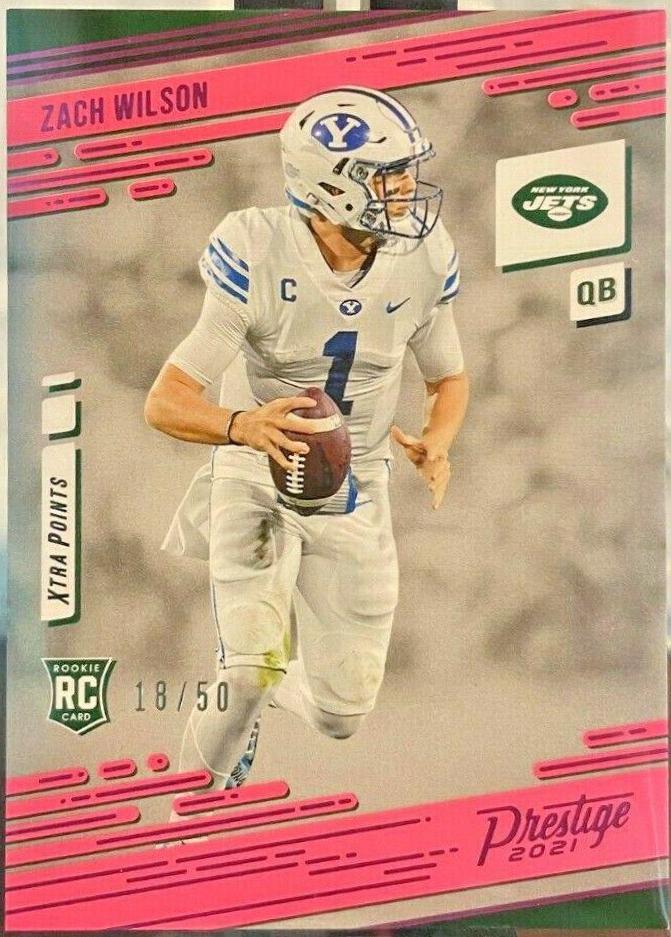 Zach Wilson [Xtra Points Pink] #202