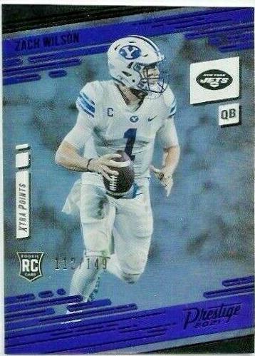 Zach Wilson [Xtra Points Purple] #202