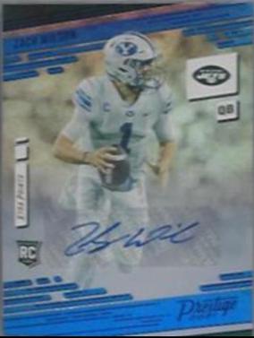 Zach Wilson [Xtra Points Signature Premium Blue] #202