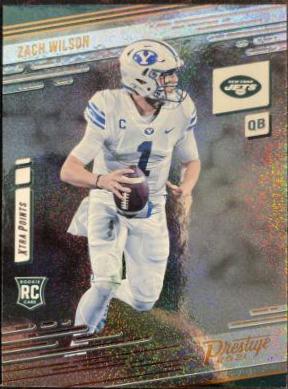 Zach Wilson [Xtra Points Signature Premium Platinum] #202