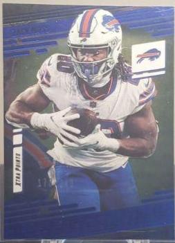 Zack Moss [Xtra Points Blue] #17