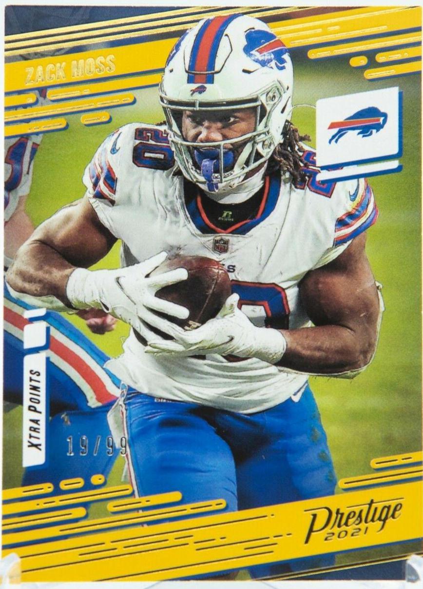 Zack Moss [Xtra Points Gold] #17