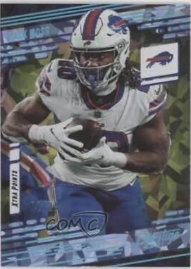 Zack Moss [Xtra Points Premium Platinum] #17