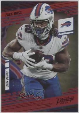 Zack Moss [Xtra Points Premium Red] #17