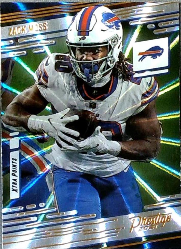 Zack Moss [Xtra Points Sunburst] #17