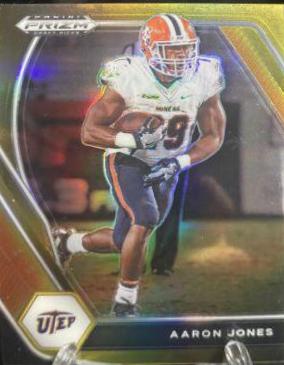 Aaron Jones [Black Gold Prizm] #97