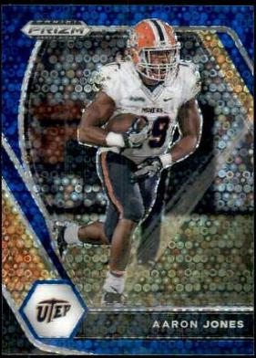 Aaron Jones [Blue Circles Prizm] #97