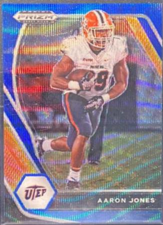 Aaron Jones [Blue Wave Prizm] #97