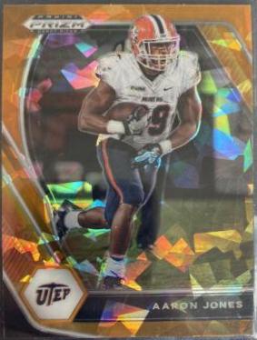 Aaron Jones [Gold Ice Prizm] #97