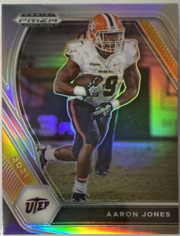 Aaron Jones [Green Prizm] #97