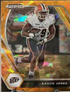 Aaron Jones [Orange Ice Prizm] #97